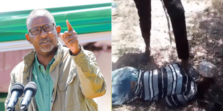 Duale Orders Kfs To Interdict Rangers Captured Torturing Man
