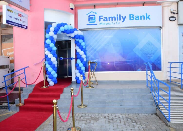 Family Bank Eldoret West Branch Building. Photo/File