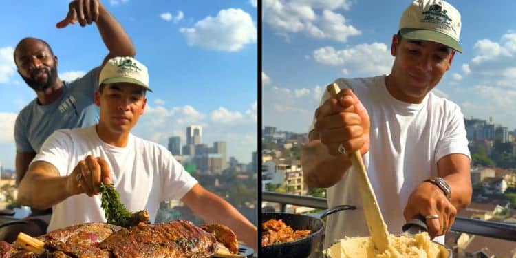 Dennis Ombachi To Join Forces With French Embassy After Dm Renowned Kenyan Chef And Former Rugby Star Dennis Ombachi And French Creator Simon Auscher