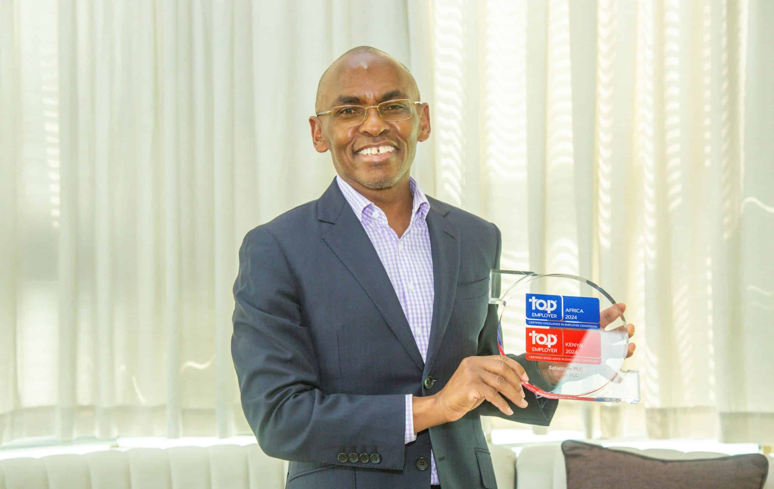 Sfaricam Plc Ceo Dr. Peter Ndegwa. Photo/Acpeter Ndegwa X