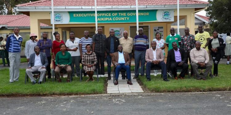 Laikipia County Officials. Photo/ Laikipia County 