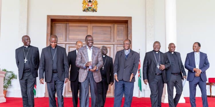 Catholic Church Rejects Ruto'S Millions And Bus President William Ruto Meets Kenyan Catholic Church Bishops At State House, Nairobi, On June 28, 2024. Photo | Pcs