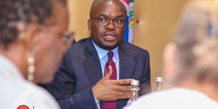 Govt Admits It Doesn’t Know The Number Of Foreigners Entering The Country Interior Ps Raymond Omollo During A Meeting With A Delegation From The United Nations Development Programme (Undp) On November 8, 2024. Photo/ Omollo X. Refugees