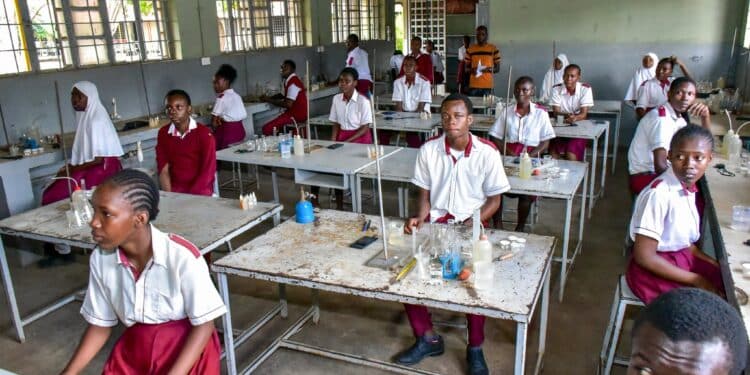 Kcse Chemistry Paper 3 At K.p Senior Secondary School On November 8, 2024. Photo/Moe.kcse Chemistry Paper 3 At K.p Senior Secondary School On November 8, 2024. Photo/Moe.