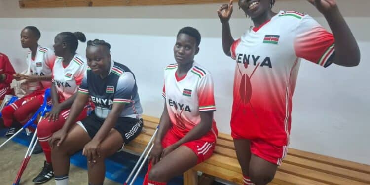 Murkomen Clarifies Video Of Kenyan Team Stranded At Germany Airport The National Women'S Amputee Team. Photo/Kefwaofficialthe National Women'S Amputee Team. Photo/Kefwaofficialthe National Women'S Amputee Team. Photo/Kefwaofficial
