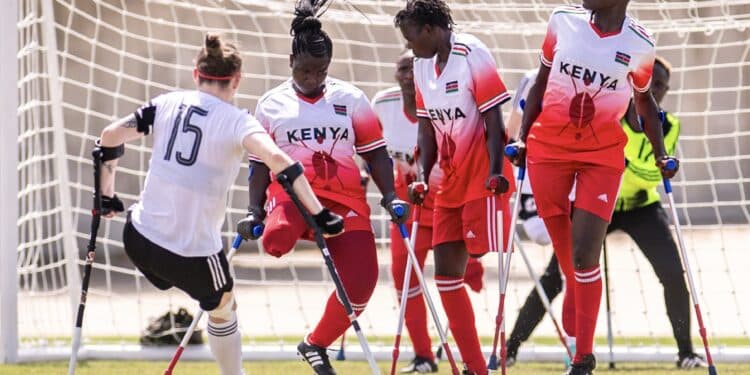 Murkomen Clarifies Video Of Kenyan Team Stranded At Germany Airport Women'S National Amputee Football Team At The Quarter Finals. Photo/England Amputee Fawomen'S National Amputee Football Team At The Quarter Finals. Photo/England Amputee Fawomen'S National Amputee Football Team At The Quarter Finals. Photo/England Amputee Fa
