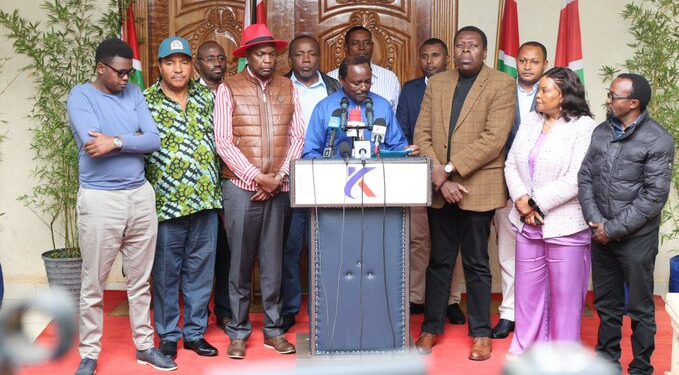 Kalonzo Reveals Abduction Squad Headquarters In Ruaraka