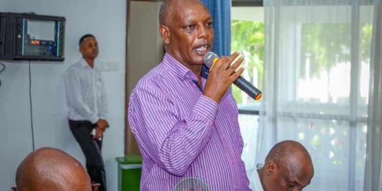 Govt Declares Ndengu A Scheduled Crop; New Rules &Amp; What It Means For Kenyans Scheduled Crop, Agriculture And Livestock Development Cs Andrew Karanja Speaking During A Meeting With The Senate Committee On Agriculture In Mombasa On November 15,2024. Photo/Kilimo X.