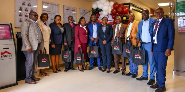 Stakeholders From Equity Bank During The Opening Ceremony. Photo/Equity Bank