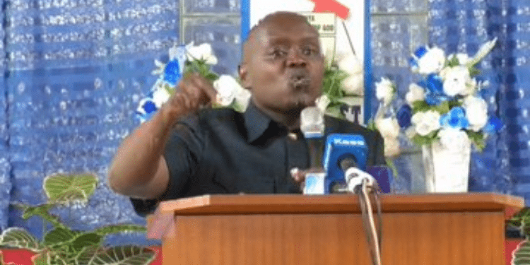 Expensive Ouster: Ksh38 Million Per Day Needed To Defeat Ruto Photo Nandi Senator Kiprotich Arap Cherargei In A Past Evvent. Photo: Cherargei X Account