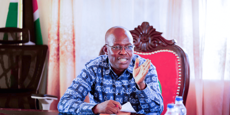The Governor Of Turkana County, H.e Hon. Jeremiah Ekamais Lomorukai Napotikan. Photo: Jeremiah X Account