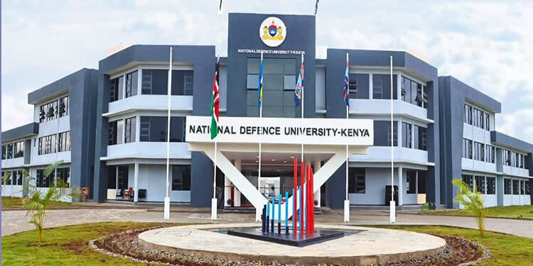 Kenya Defence University Announces New Phd And Master'S Programs The National Defence University-Kenya . Photo/The National Defence University-Kenya