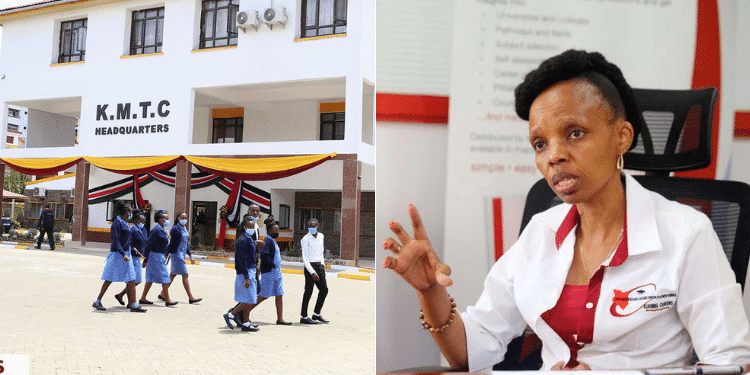 Kuccps Announces Immediate Intake For 31 Kmtc Courses Kmtc Headquarters And Kuccps Ceo Dr. Agnes Mercy Wahome During An Interview In Her Office In Upper Hill, Nairobi, On February 19, 2021. Photo/Kanyiri Wahito