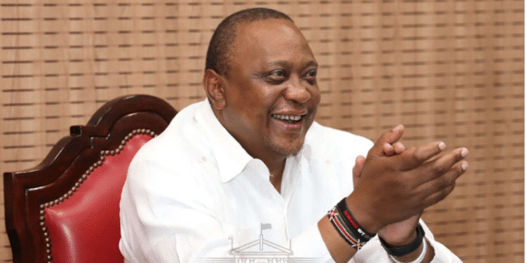 Former President Uhuru Kenyatta. Photo/Statehouse
