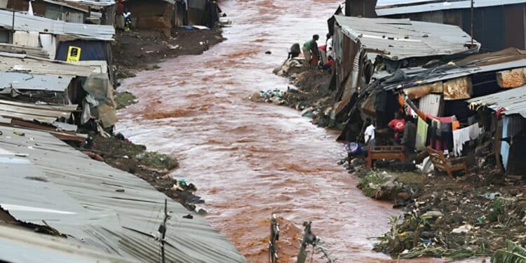 Concerns Raised As Bodies Surface Along Mathare River Mathare River Passes Through Houses In Mathare Area. Mathare River Passes Through Houses In Mathare Area.