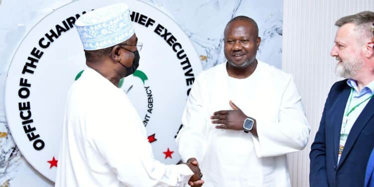 Nacada Boss Omerikwa Receives Global Award In Nigeria Nacada Ceo Dr. Anthony Omerikwa (Center) With The Nigeria'S National Drug Law Enforcement Agency (Ndlea) Chairman And Ceo Brig. Gen. Mohamed Buba Marwa (Rtd), In White Cap During The Summit In Abuja