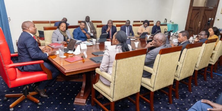 Cabinet Upgrades Five Schools To National Polytechnics President William Ruto Chairing A Past Cabinet Meeting. Photo: Pcs