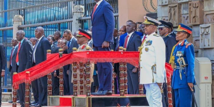 President William Ruto During State Of The Nation Address On November 21, 2024. Photo: Parliament.