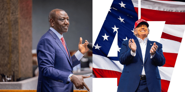 President William Ruto Message To Trump After Historic Win