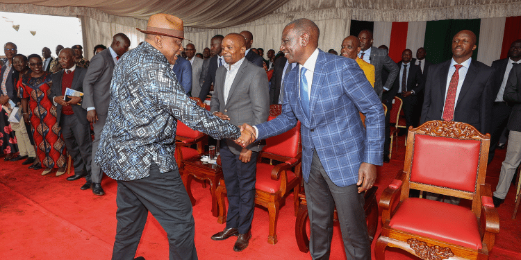 Ruto Addresses Uhuru After Meeting In Embu Church Function Ruto Addresses Uhuru After Meeting In Embu Church Function