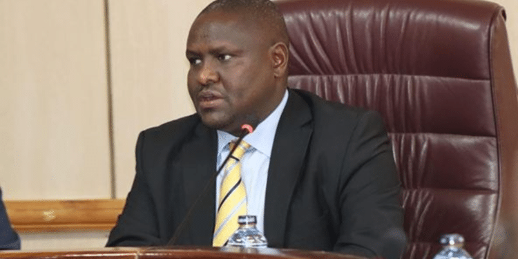 Chair Of The Committee On Administration And Internal Security, Gabriel Tongoyo, The Narok West Mp. Photo: Parliament 