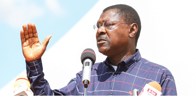 Photo Of Speaker Of The National Assembly, Dr.moses Wetang'Ula Speaking At A Function. Photo/ Moses Wetangula - X Account