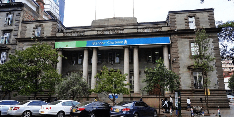 Standard Chartered Bank Along Kenyatta Avenue. Photo/Abojani Investment