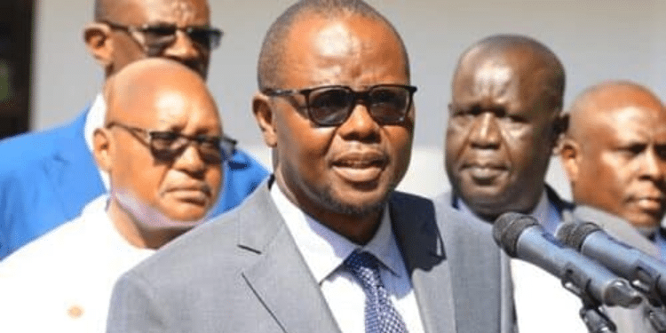 Migori Governor, Ochillo Ayacko. Photo/Migori County