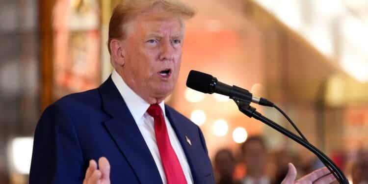 President Donald Trump Speaks During A News Conference At Trump Tower On May 31, 2024, In New York. Photo/Julia Nikhinson/Ap.