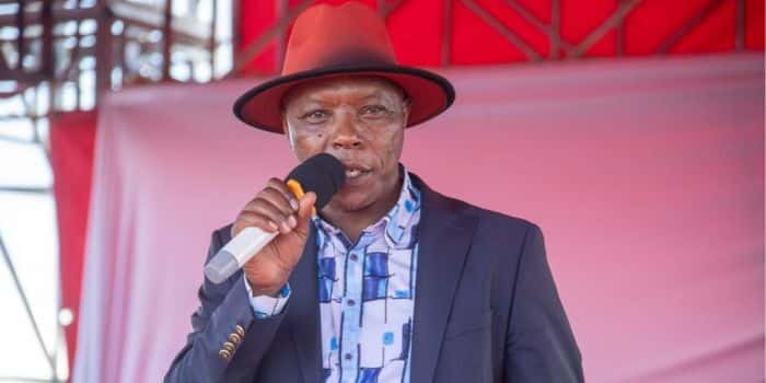 Former Mungiki Leader Maina Njenga Speaking In Kitui