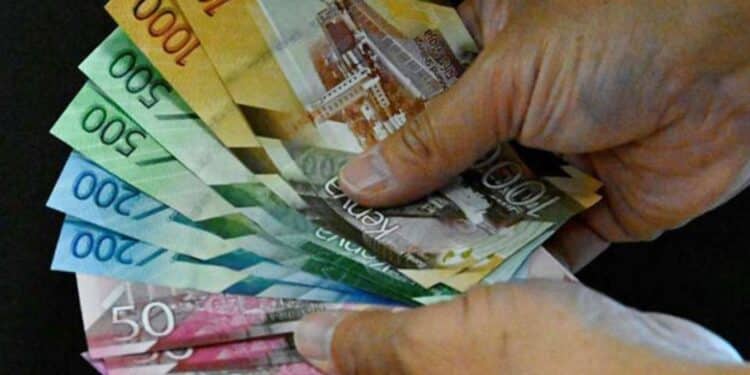Festive, Someone Holding Kenya Banknotes File Photo/Pool