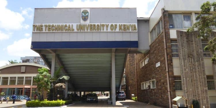 The Technical University Of Kenya (Tuk) Building.the Technical University Of Kenya (Tuk) Building.