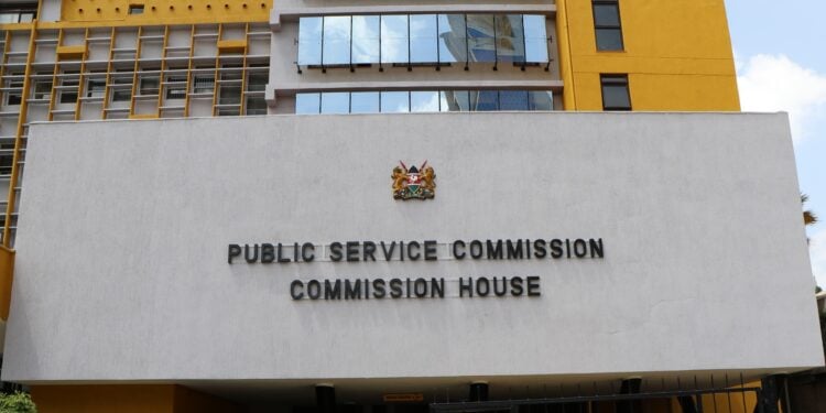 The Public Service Commission Offices, Nairobi. [Elvis Ogina, Standard]. Psc