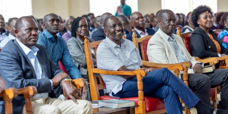 President William Ruto During A Church Service, A.i.c Kipkorgot, Uasin Gishu County On December 22, 2024. Photo/Pcs. Gachagua