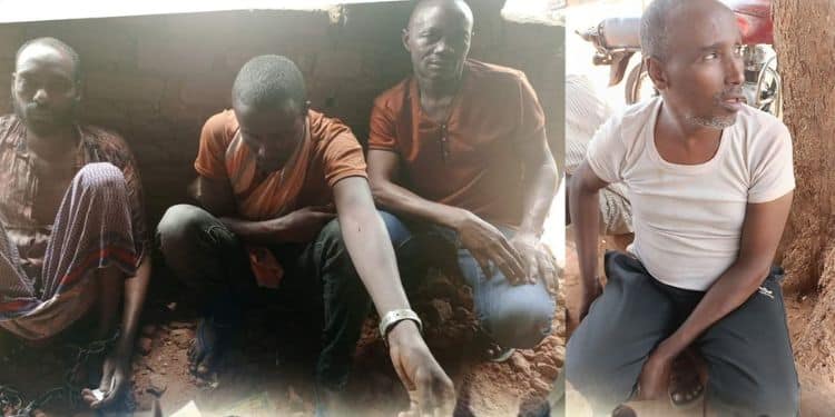 Drivers Detained At The Elegu Uganda-South Sudan Border. Drivers Detained At The Elegu Uganda-South Sudan Border