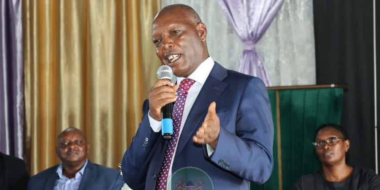 Agriculture Cs Andrew Karanja. 