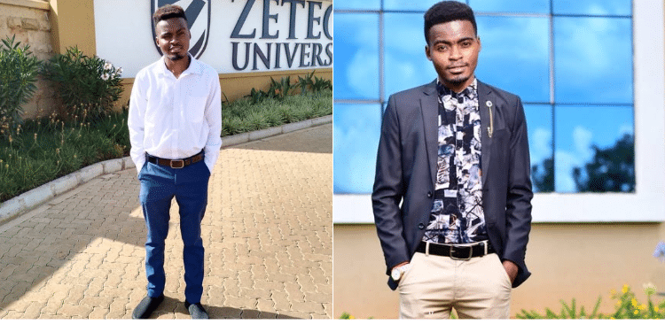 Zetech University Student Ryan Kitari