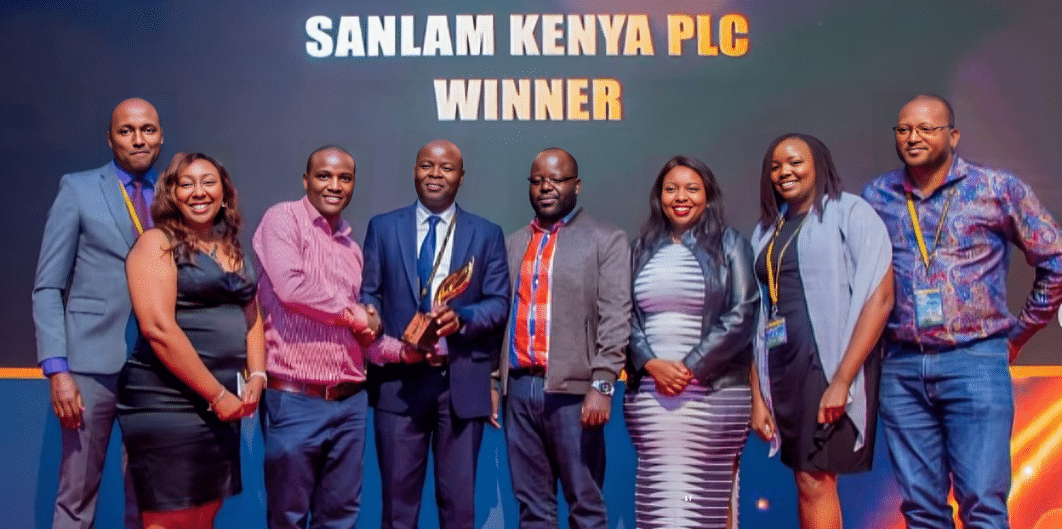 Sanlam Kenya Secures Shareholder Nod For Ksh3.2B Rights Issue Sanlam Kenya Shines Bright, Emerging As The Overall Winner In The Insurance Industry Category At The Prestigious Fire Awards. Photo/ Sanlam