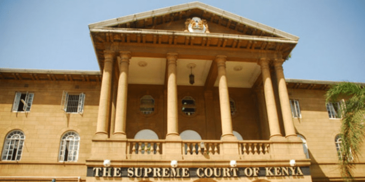 The Supreme Court Of Kenya. Photo/Nmg. Judiciary