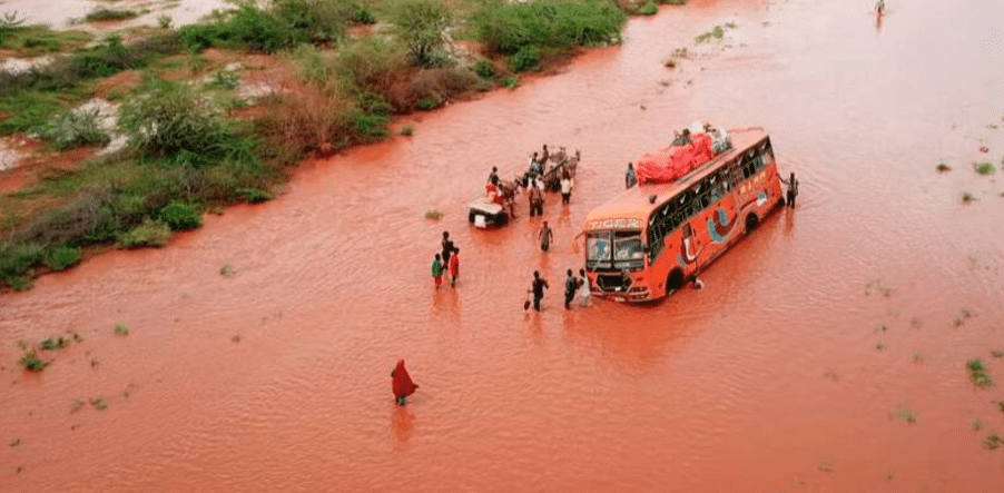 Floods Due To Heavy Rains