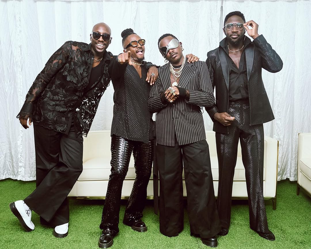Members Of The Sauti Sol Band. Photo/Sauti Sol Ig