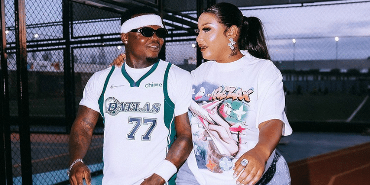 Bongo Artiste Harmonize With Socialite Malaika. Photo/Harmonize Ig
