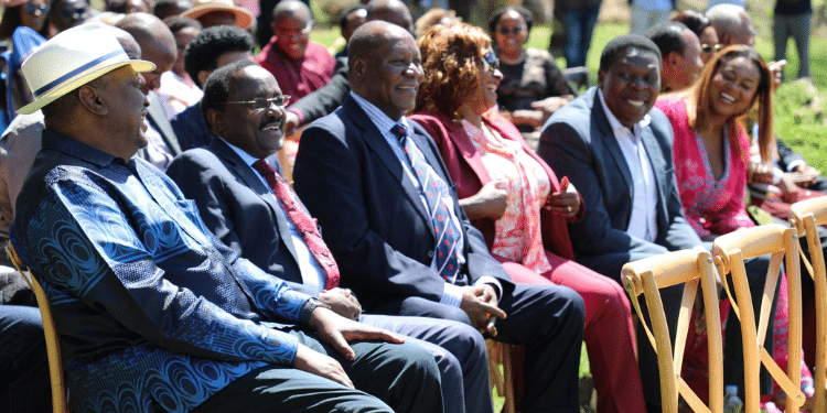 Uhuru Attends Kalonzo Musyoka Daughter Saada'S Wedding