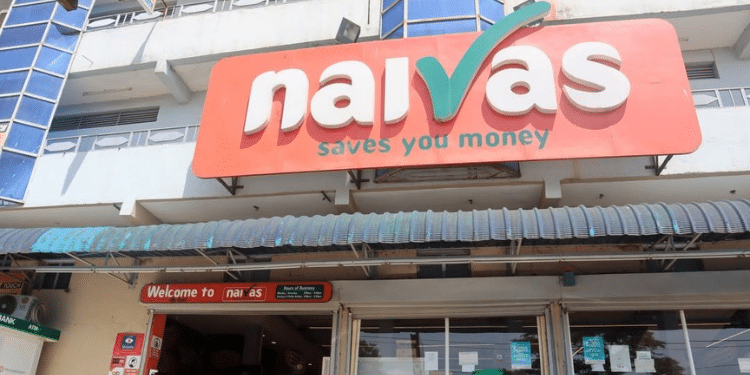 Naivas Supermarket Ruaraka Closed Following Signs Of Collapsing Naivas Supermarket Tassia Branch. Photo/Naivas X