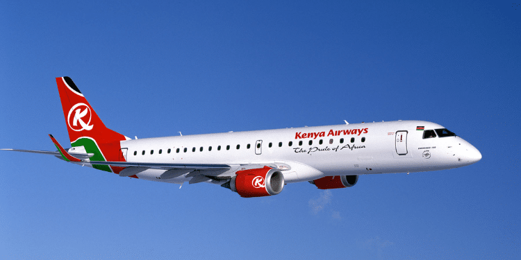 Kq Plane Midair. Photo/Kq X