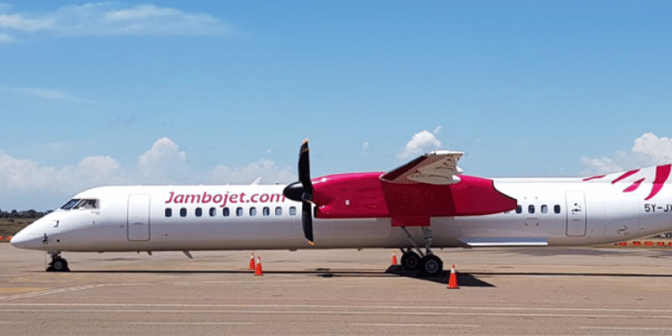 Photo Of A Jambojet Plane. 