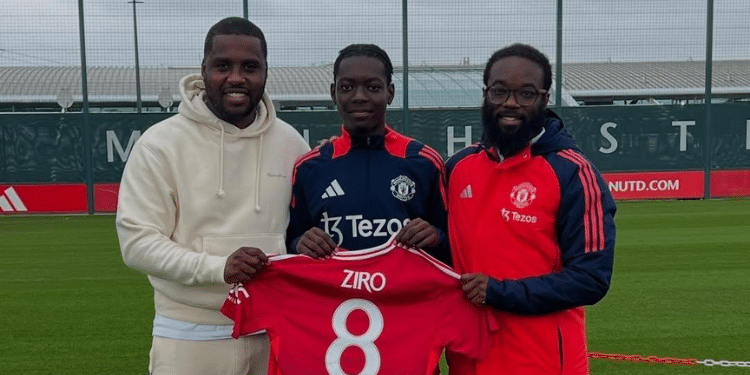 Emmanuel Ziro From Kenya Joins Manchester United Youth