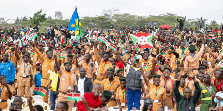 Kenyans During Jamhuri Day Celebrations. 