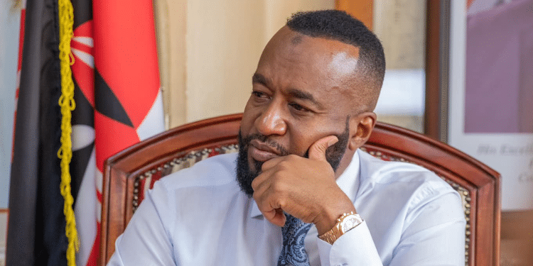 Cabinet Secretary For Mining, Blue Economy &Amp; Maritime Affairs Hassan Joho. Photo/Hassan Joho X Fireworks Display