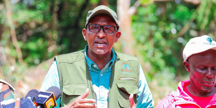 Environment Cabinet Secretary Aden Duale .Photo/Ministry Of Environment
